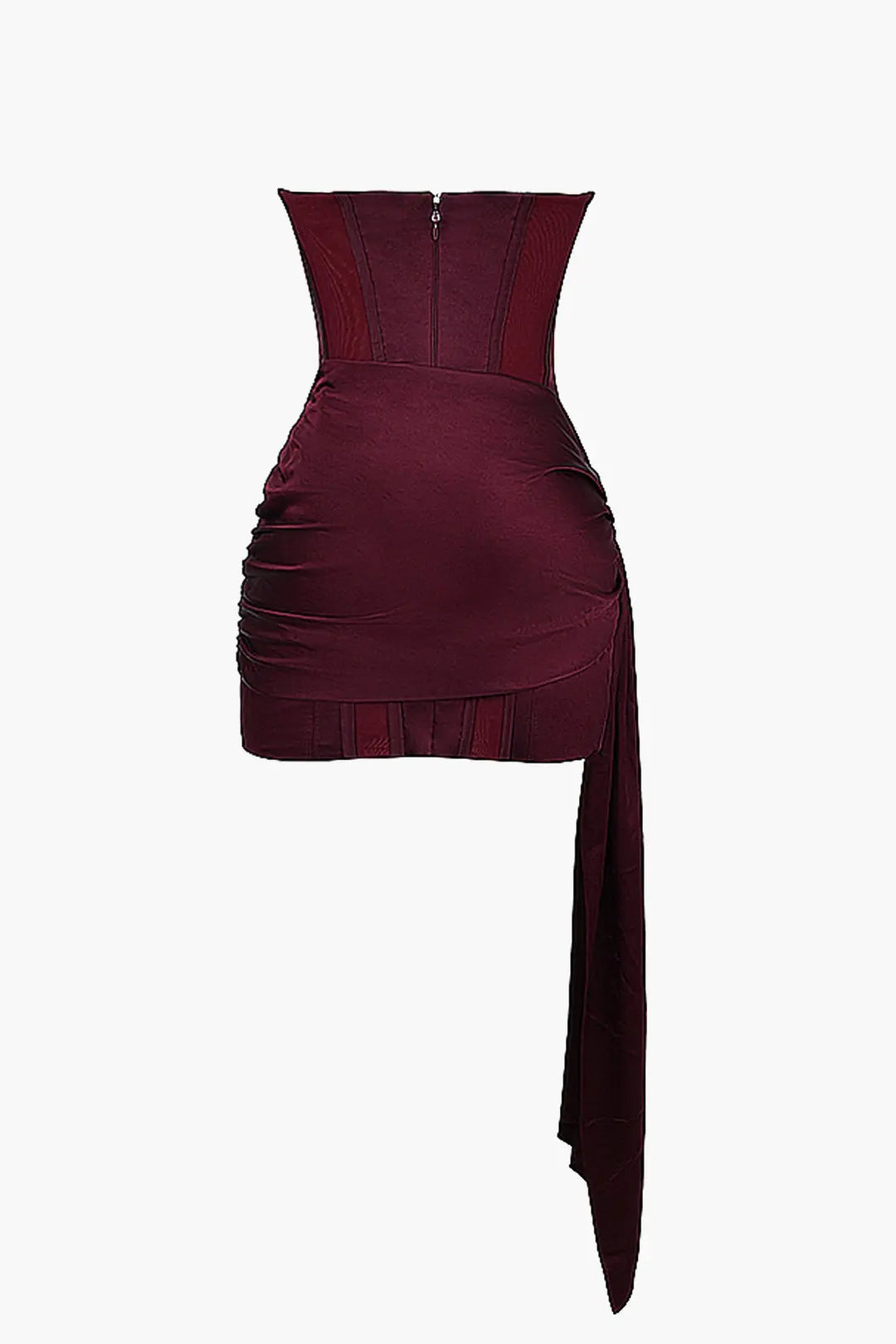 Women's Mini Dress Strapless Design
