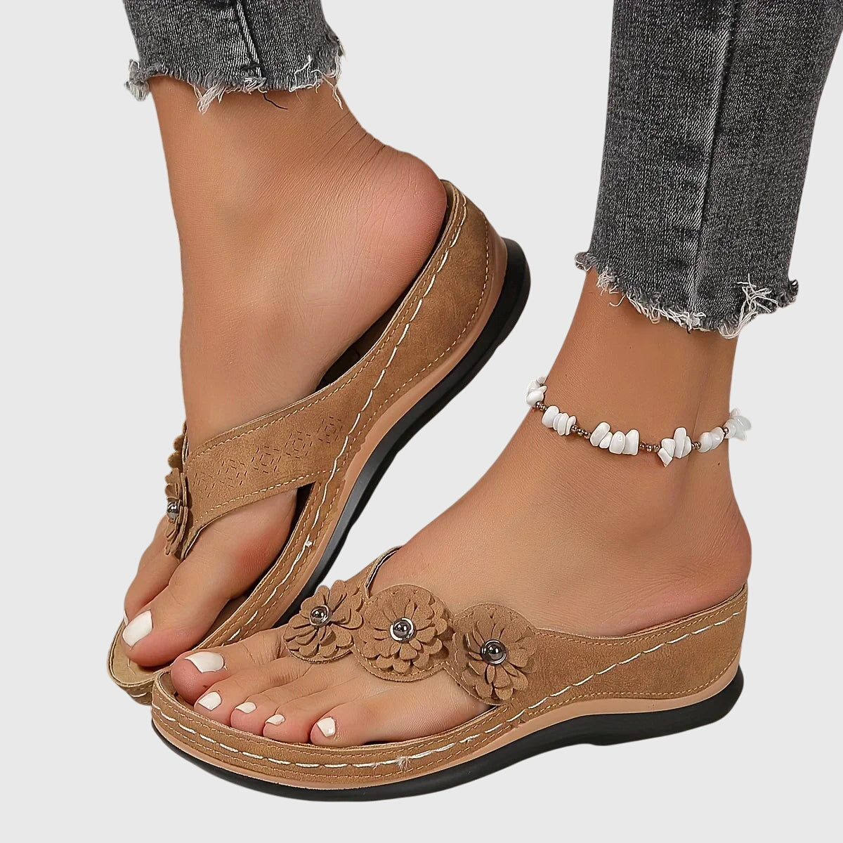Alexis | Women's Orthopedic Flip Flops with Arch Support 0