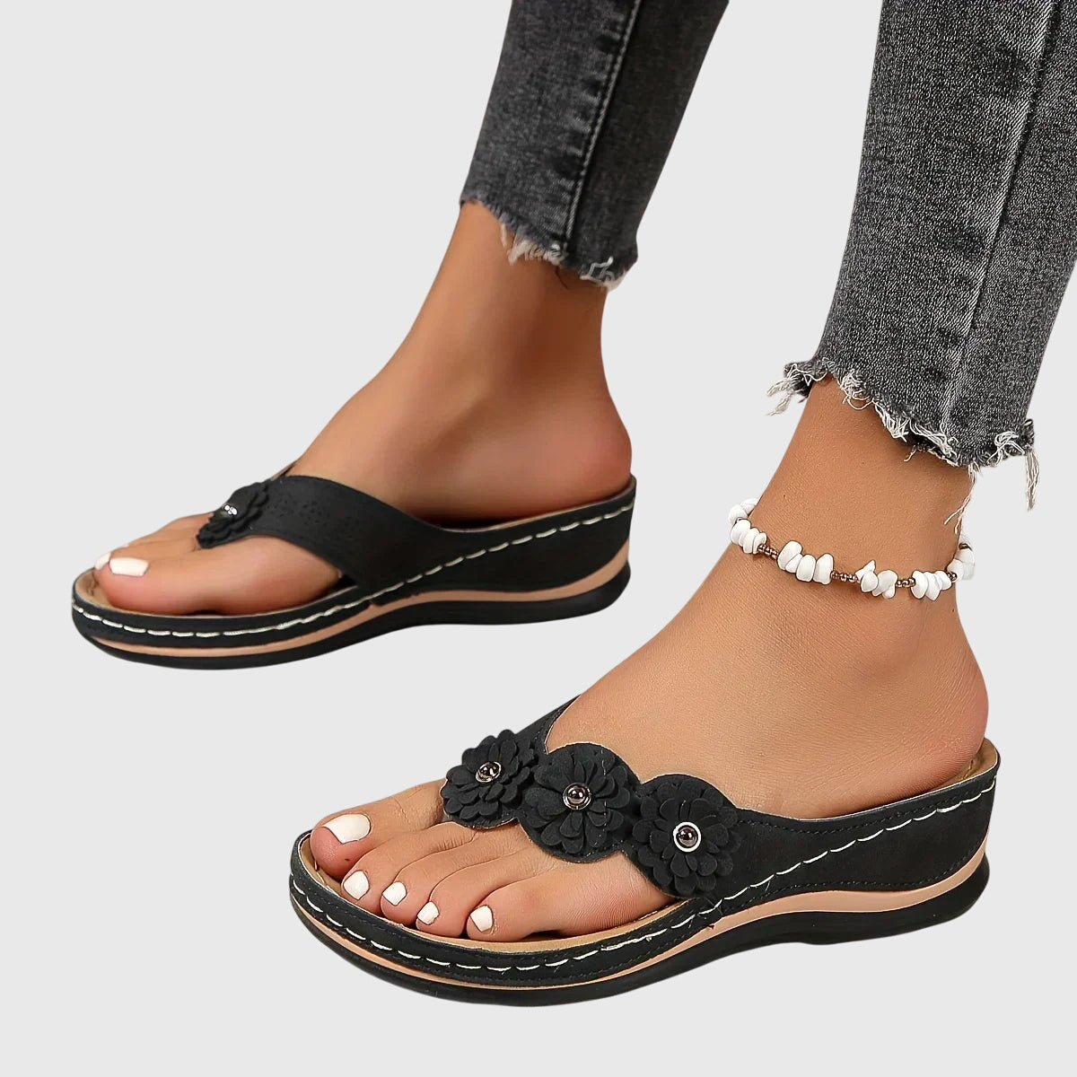 Alexis | Women's Orthopedic Flip Flops with Arch Support 4