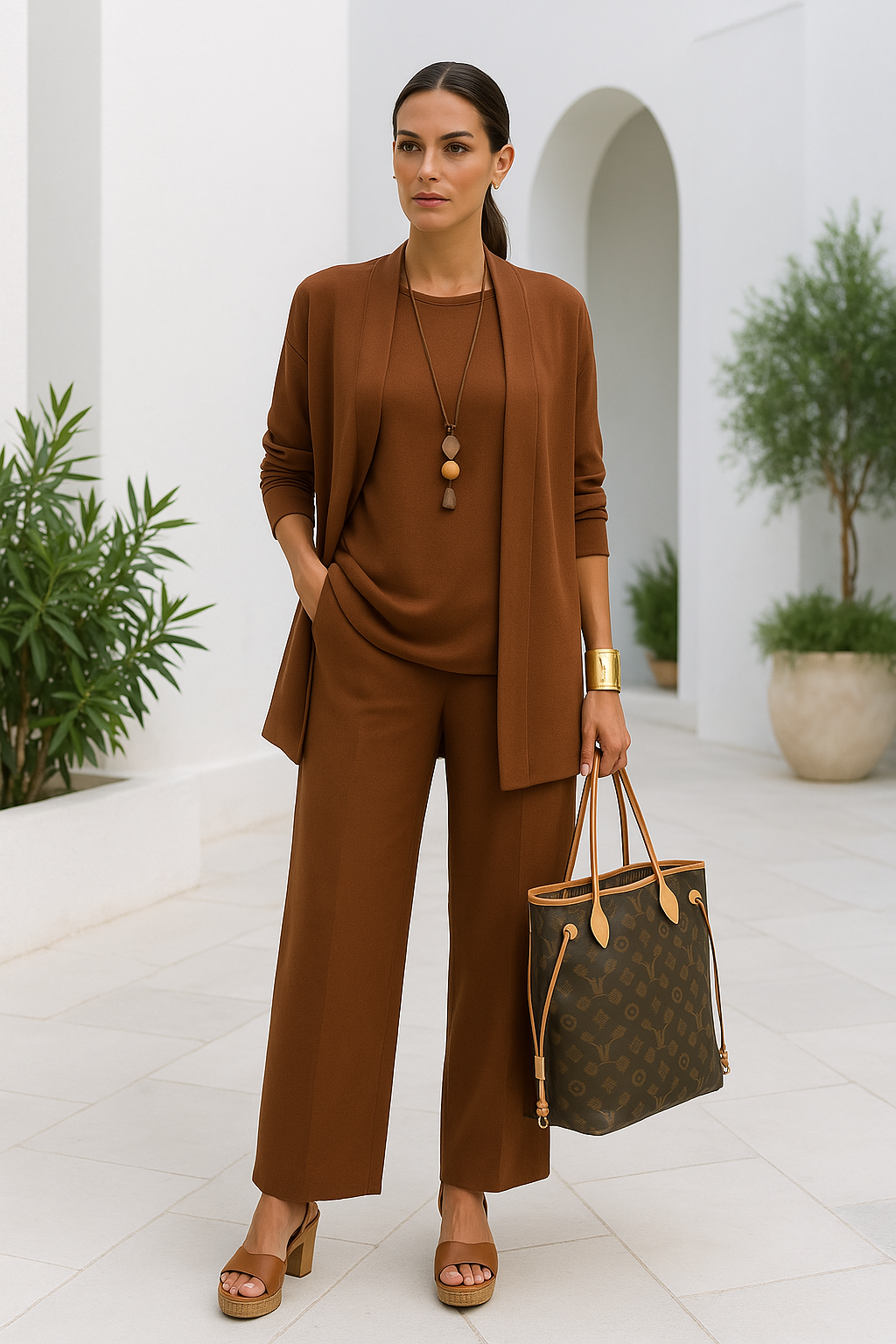 Women's Three-Piece Pant Set Stylish Design | Casual Wear