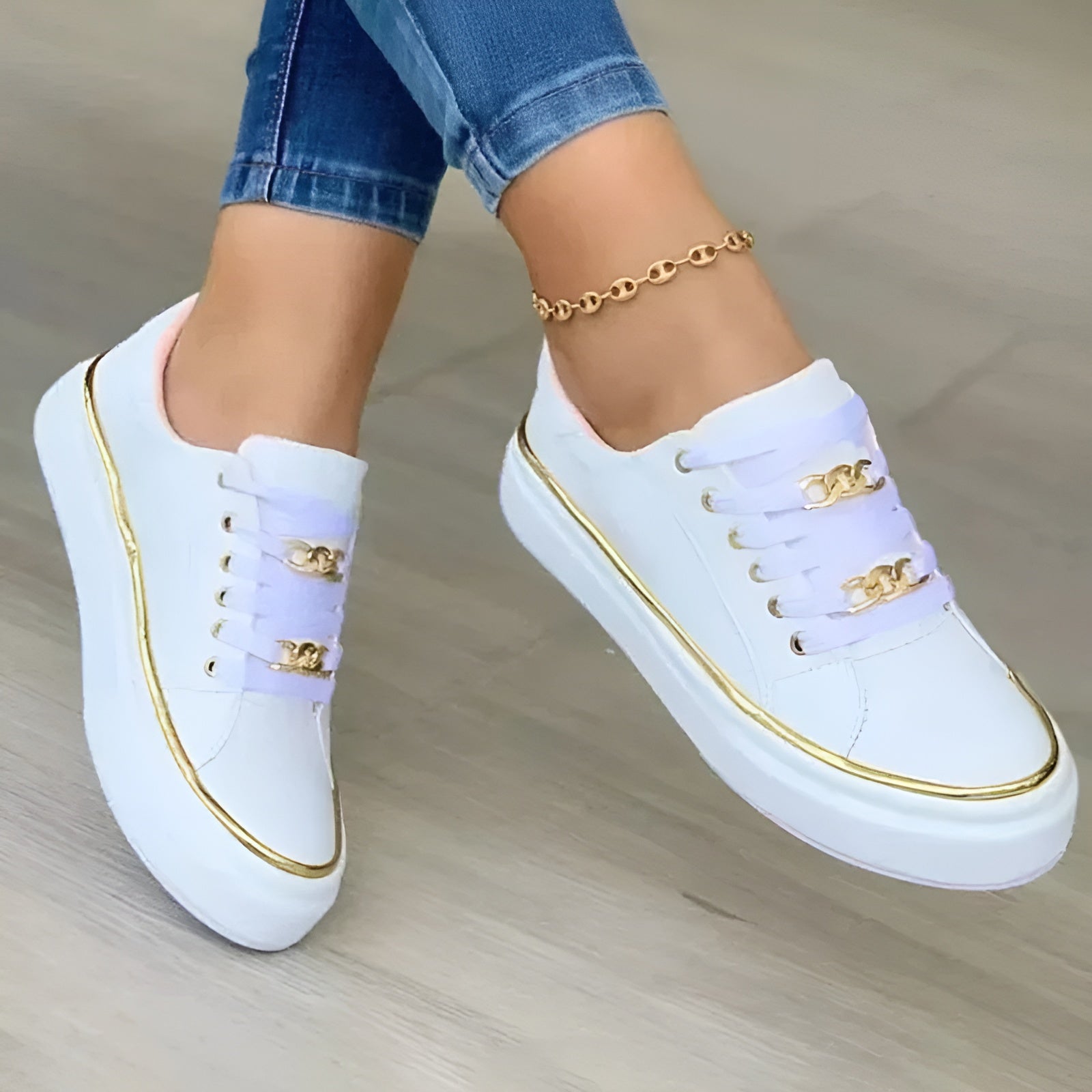 Ava | Women's Sneakers with Orthopedic Support 0