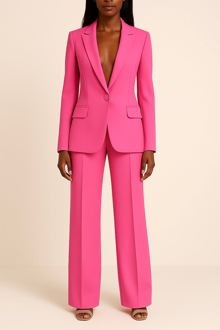 Women's Longline Blazer Trouser Set | Tailored Fit