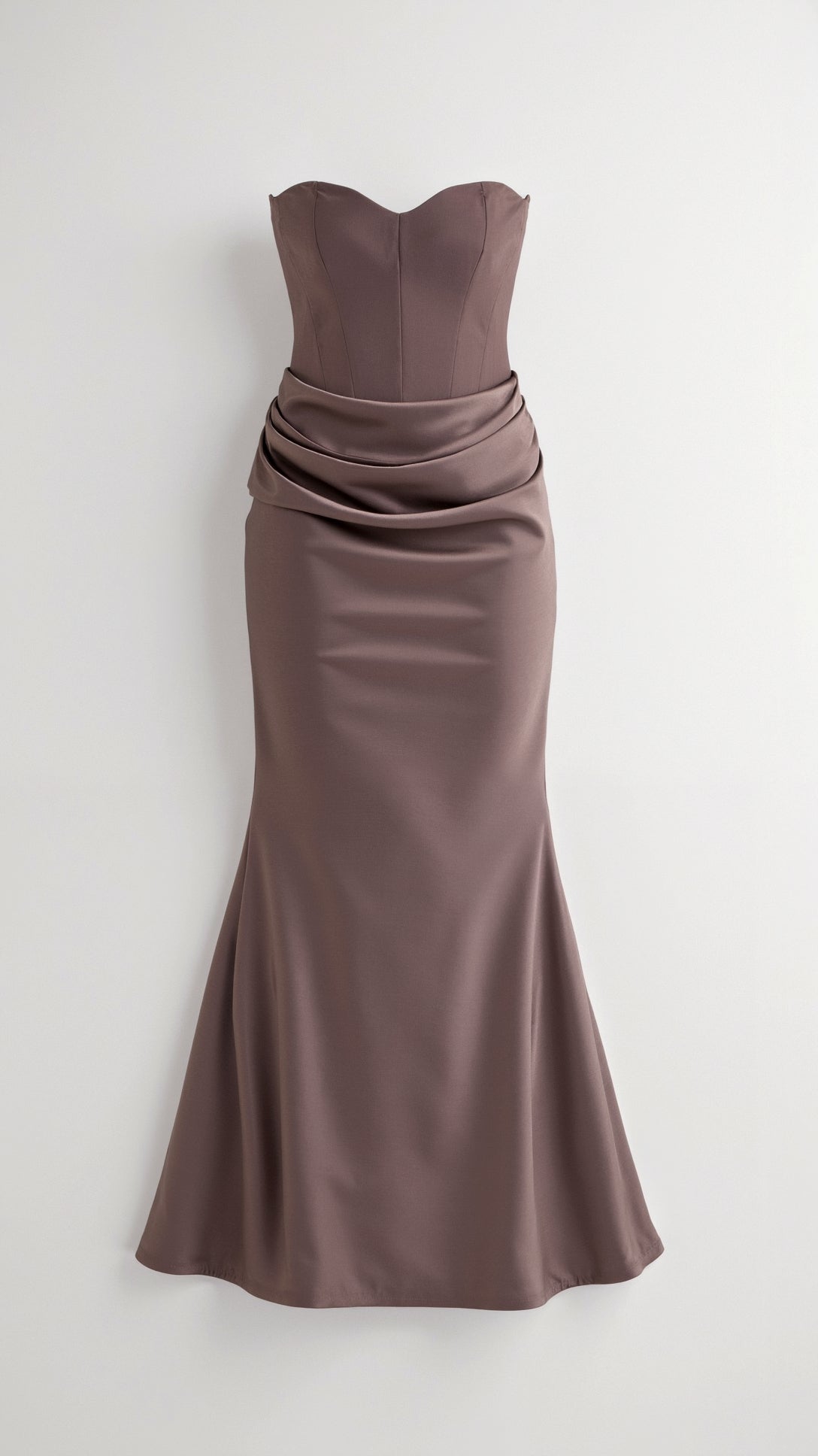 Bella | Women's Column Strapless Maxi Dress 5