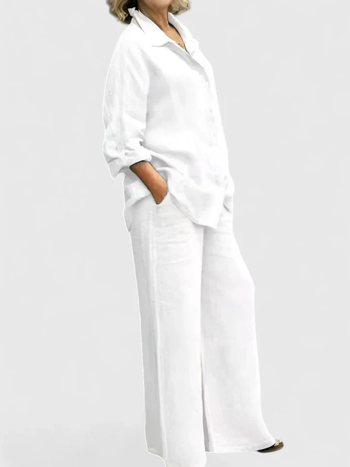 Diana | Women's Loungewear Two Piece Set, Vintage-Inspired 12