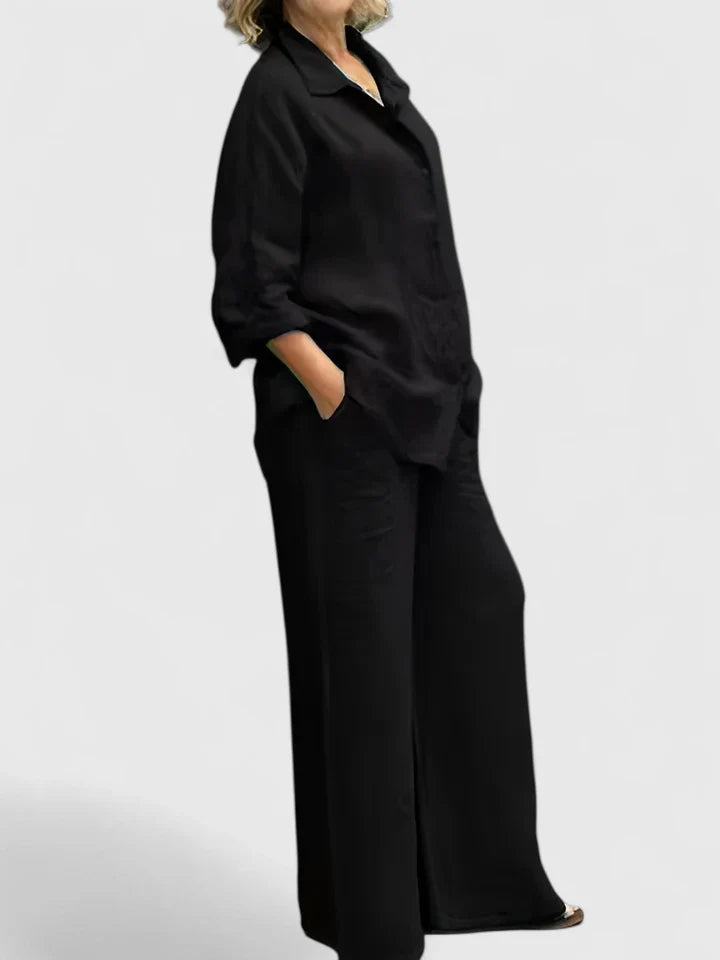 Diana | Women's Loungewear Two Piece Set, Vintage-Inspired 13