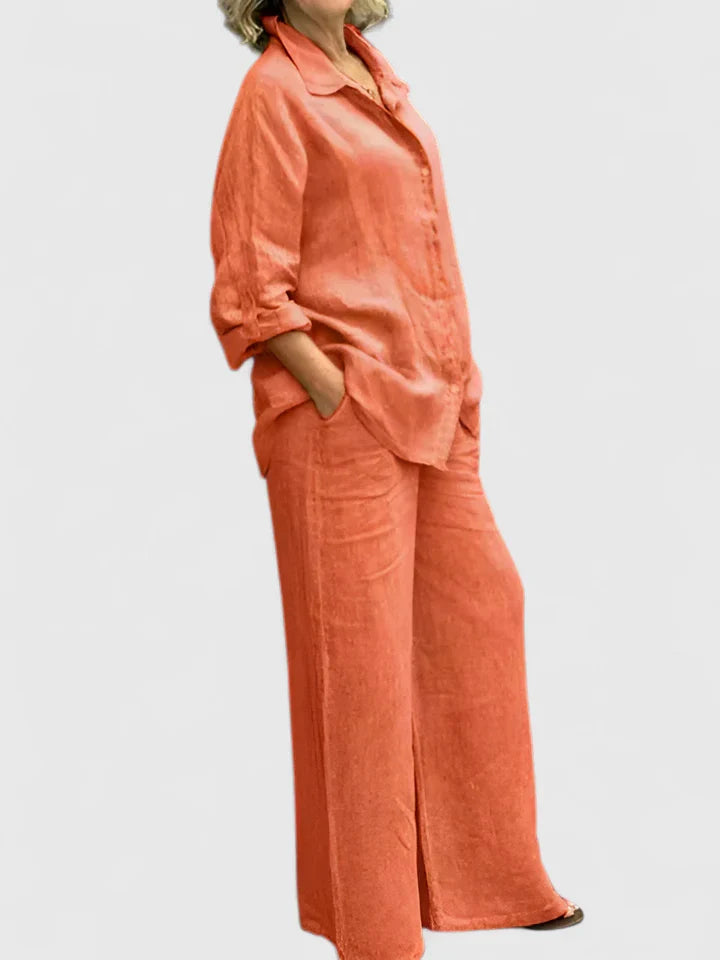 Diana | Women's Loungewear Two Piece Set, Vintage-Inspired 5