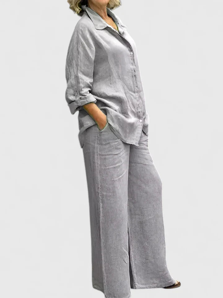 Diana | Women's Loungewear Two Piece Set, Vintage-Inspired 6