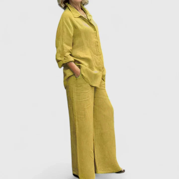 Diana | Women's Loungewear Two Piece Set, Vintage-Inspired 8
