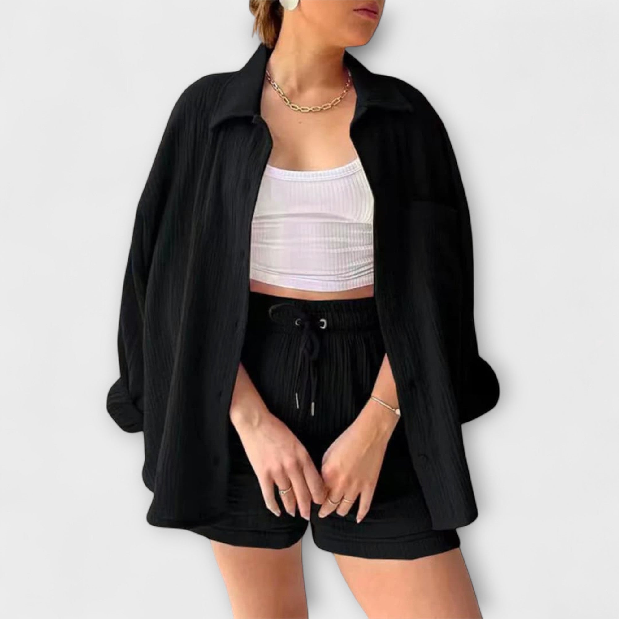 Ella | Women's Loungewear Two-Piece Set in Breathable Fabric 13
