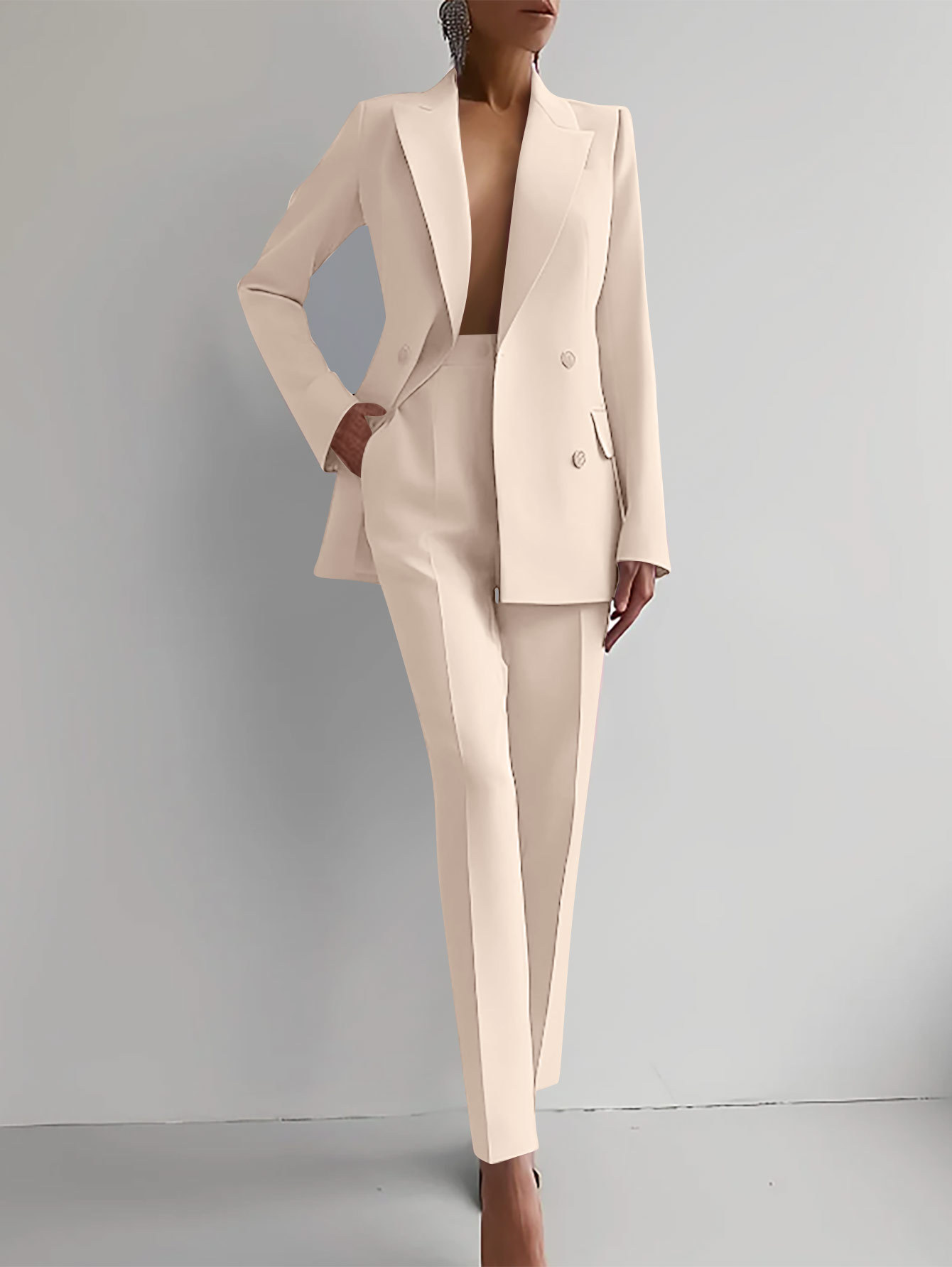Ella | Women's Tailored Suit Pant Set with Elegant Design 7