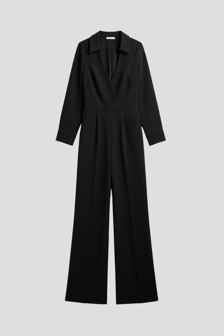 Ella | Women's Tailored Wide-Leg Jumpsuit 1