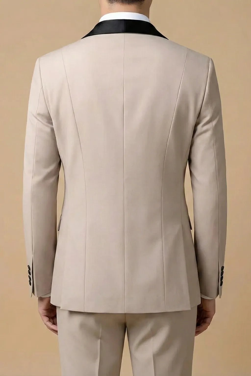 Men's Slim Fit Three-Piece Suit | Stylish Wedding Attire