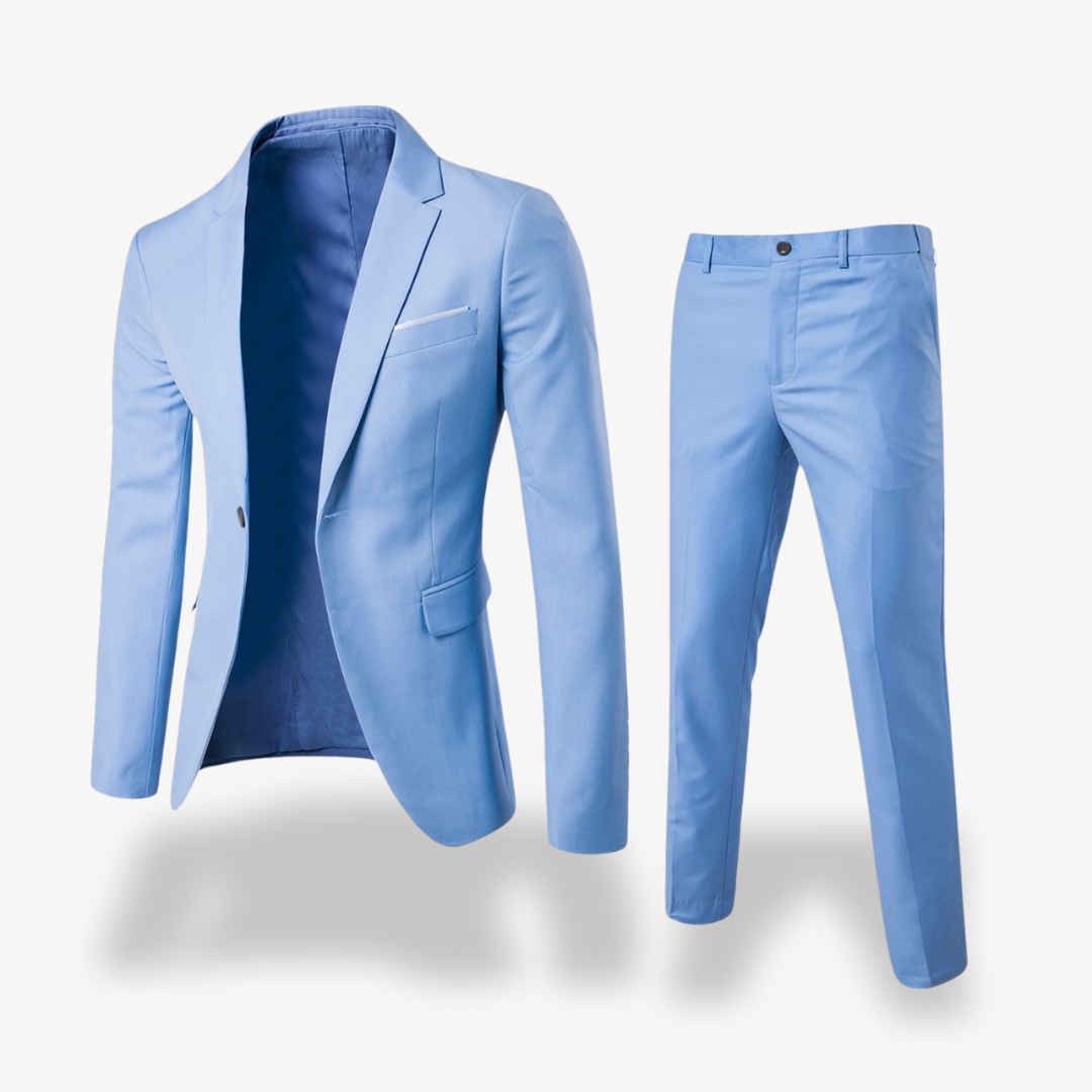 Men's Suit Blazer Trousers Two Piece Set | Formal Wear