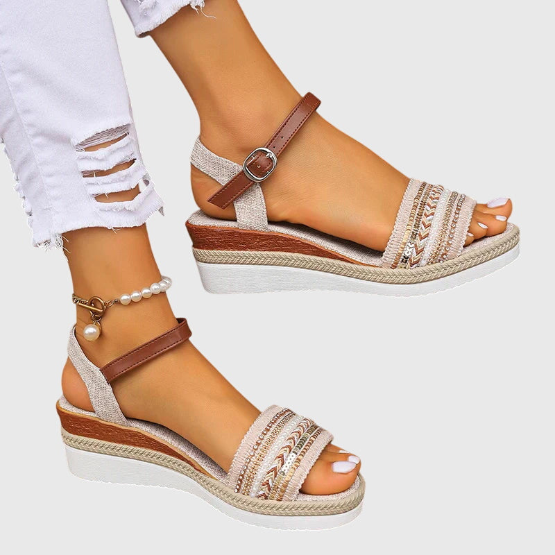 Jasmine | Women's Orthopedic Summer Sandals with Adjustable Straps 0