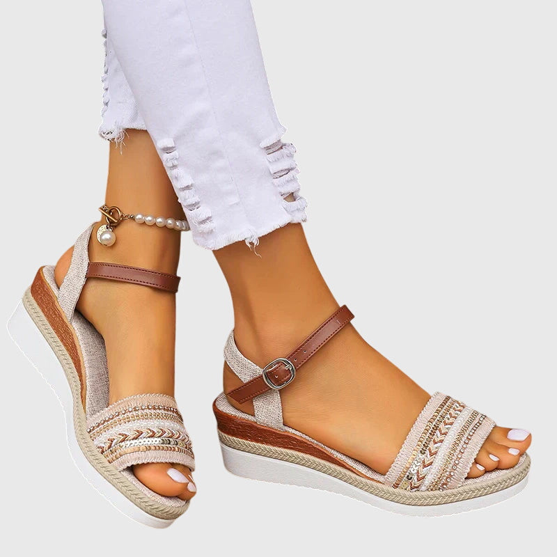 Jasmine | Women's Orthopedic Summer Sandals with Adjustable Straps 1