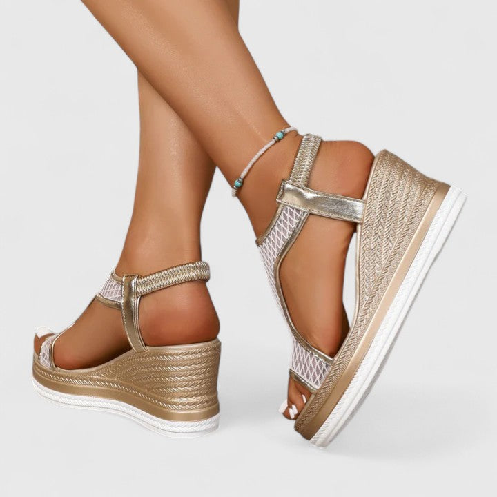 Jasmine | Women's Orthopedic Wedge Sandals Synthetic 1