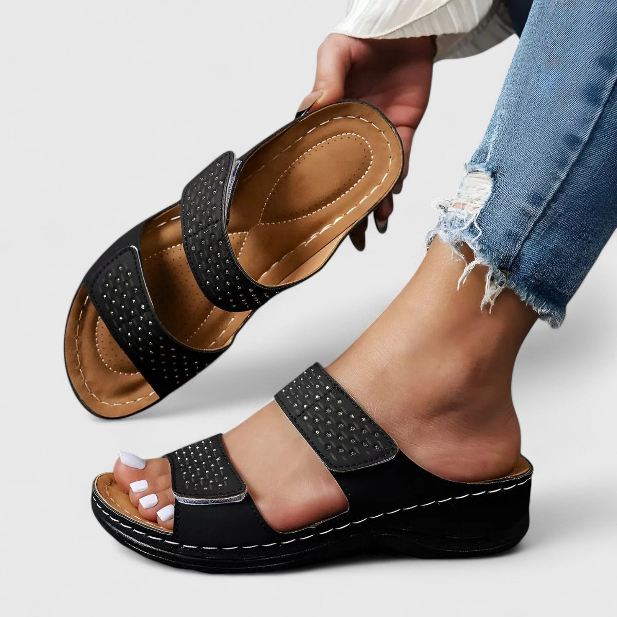 Katherine | Women's Orthopedic Comfort Sandals 8