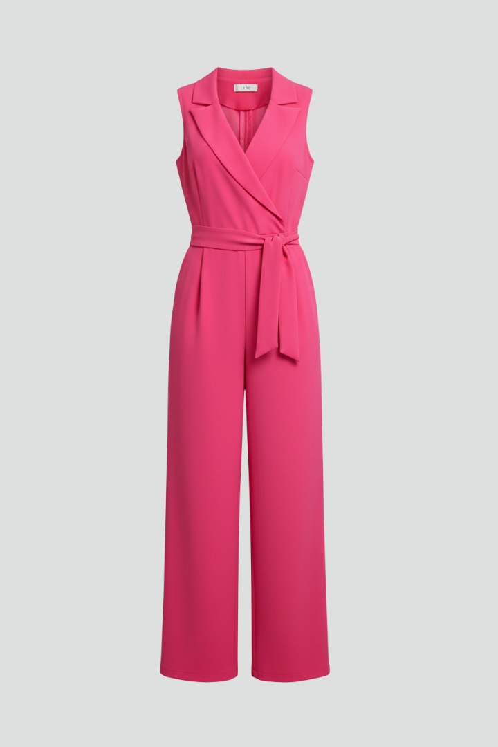 Kimberly | Women's V-Neck Sleeveless Jumpsuit 1