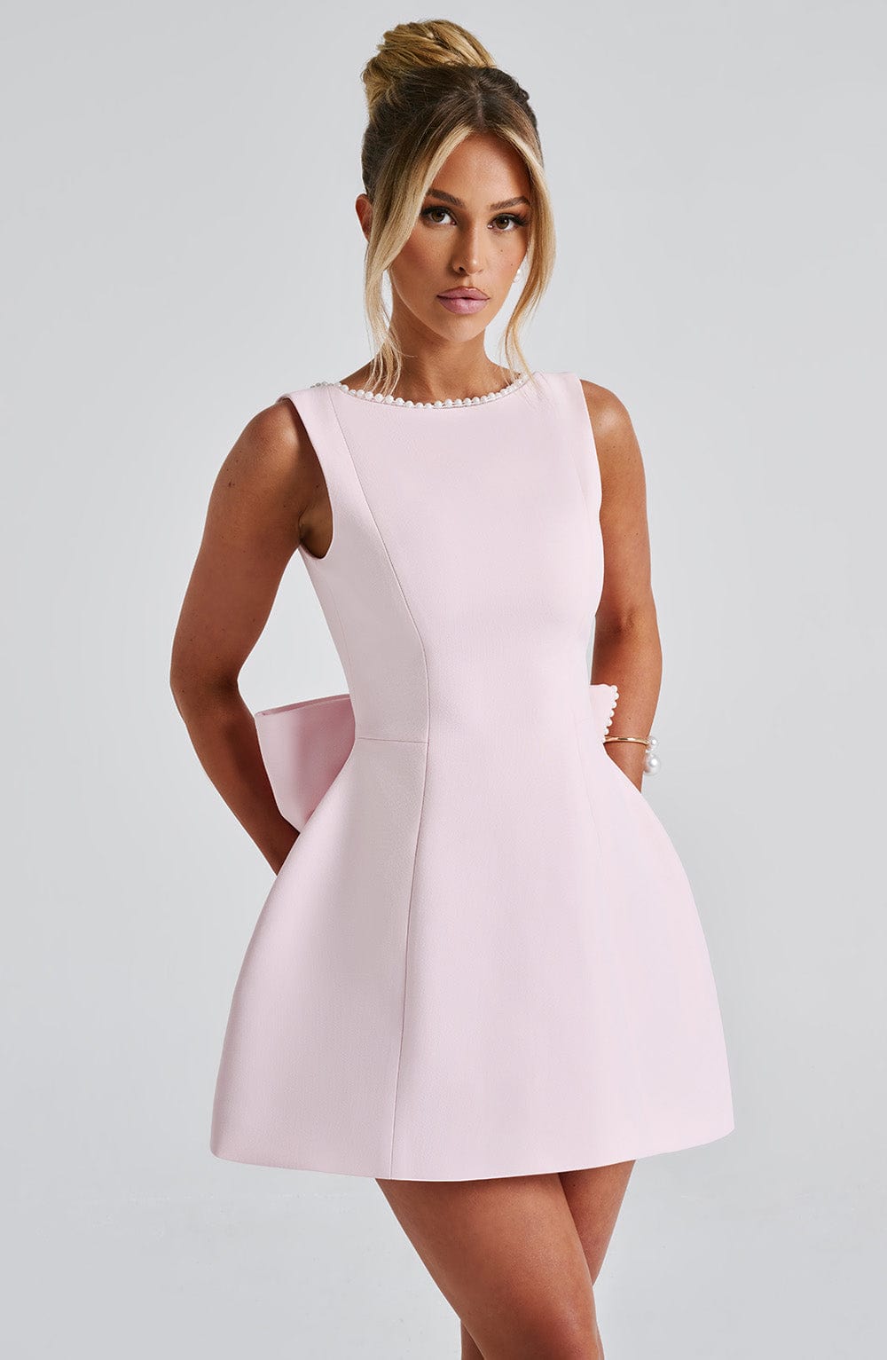 Kira | Women's Structured Mini Cocktail Dress 1