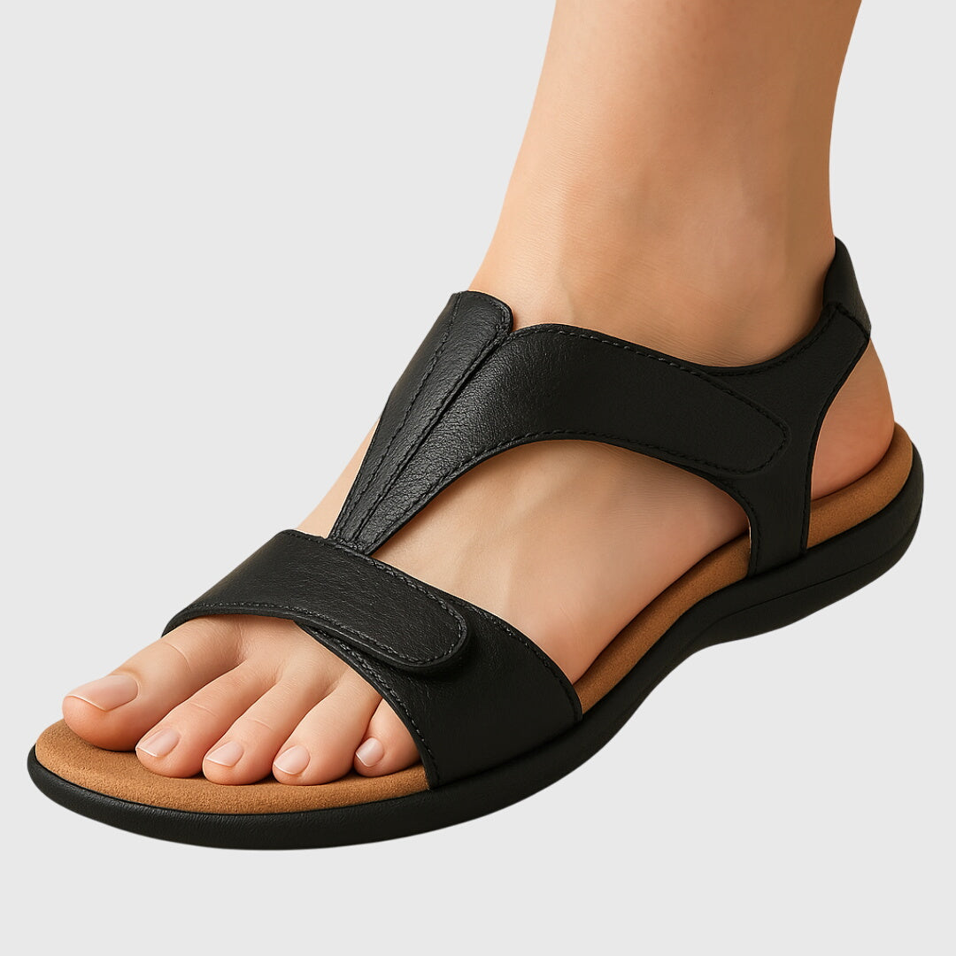 Lila | Women's Sandals with Arch Support & Velcro Closure 7