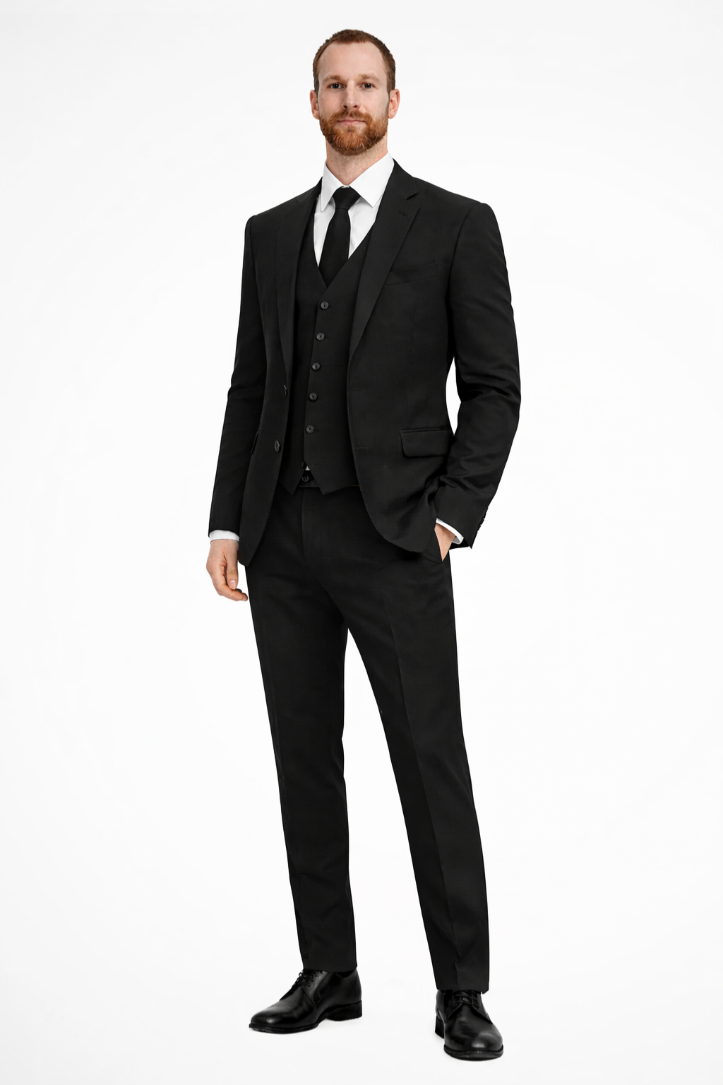 Men's Three-Piece Linen Suit | Summer Style