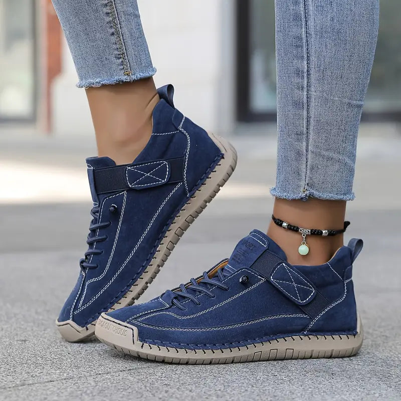 Men's Orthopedic Sneakers with Breathable Leather and Shock Absorption 4