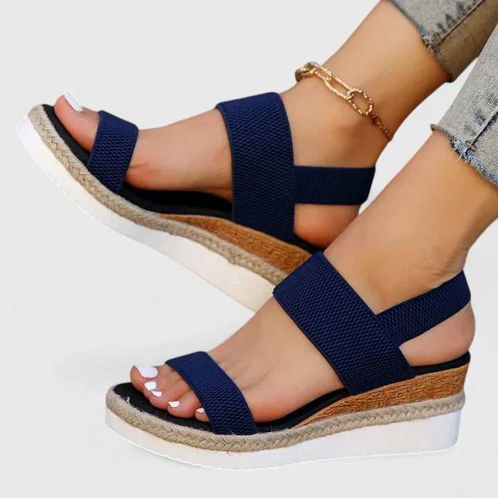 Mia | Women's Orthopedic Synthetic Comfort Sandals 8