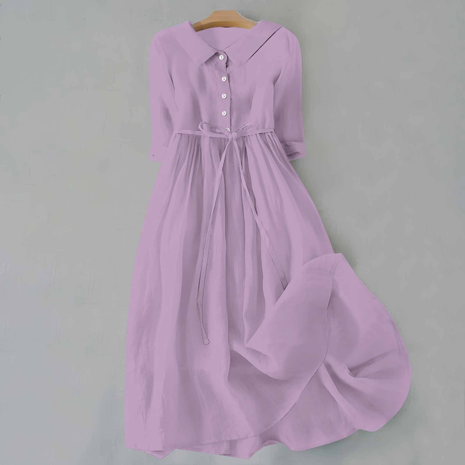 Women's Casual Dress Floral Print Short Sleeve V-Neck Everyday Wear