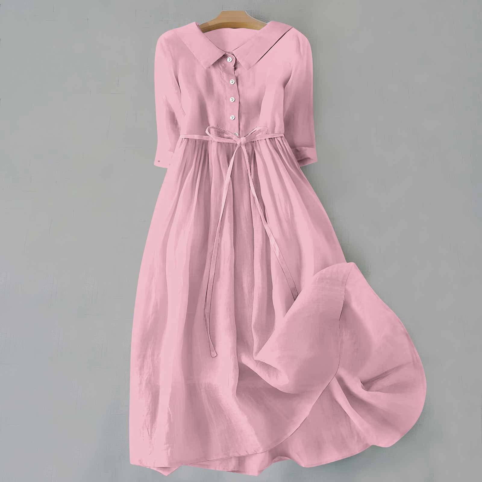 Women's Casual Dress Floral Print Short Sleeve V-Neck Everyday Wear