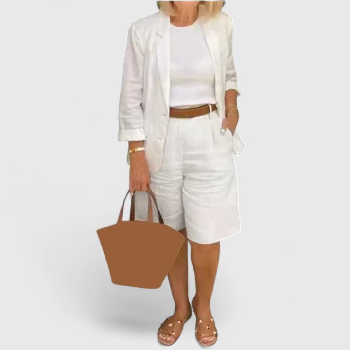 Rachel | Women's Elegant Loose-Fitting Suit Set 1