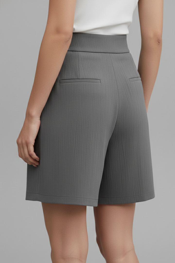 Women's High Waist Wide Leg Shorts