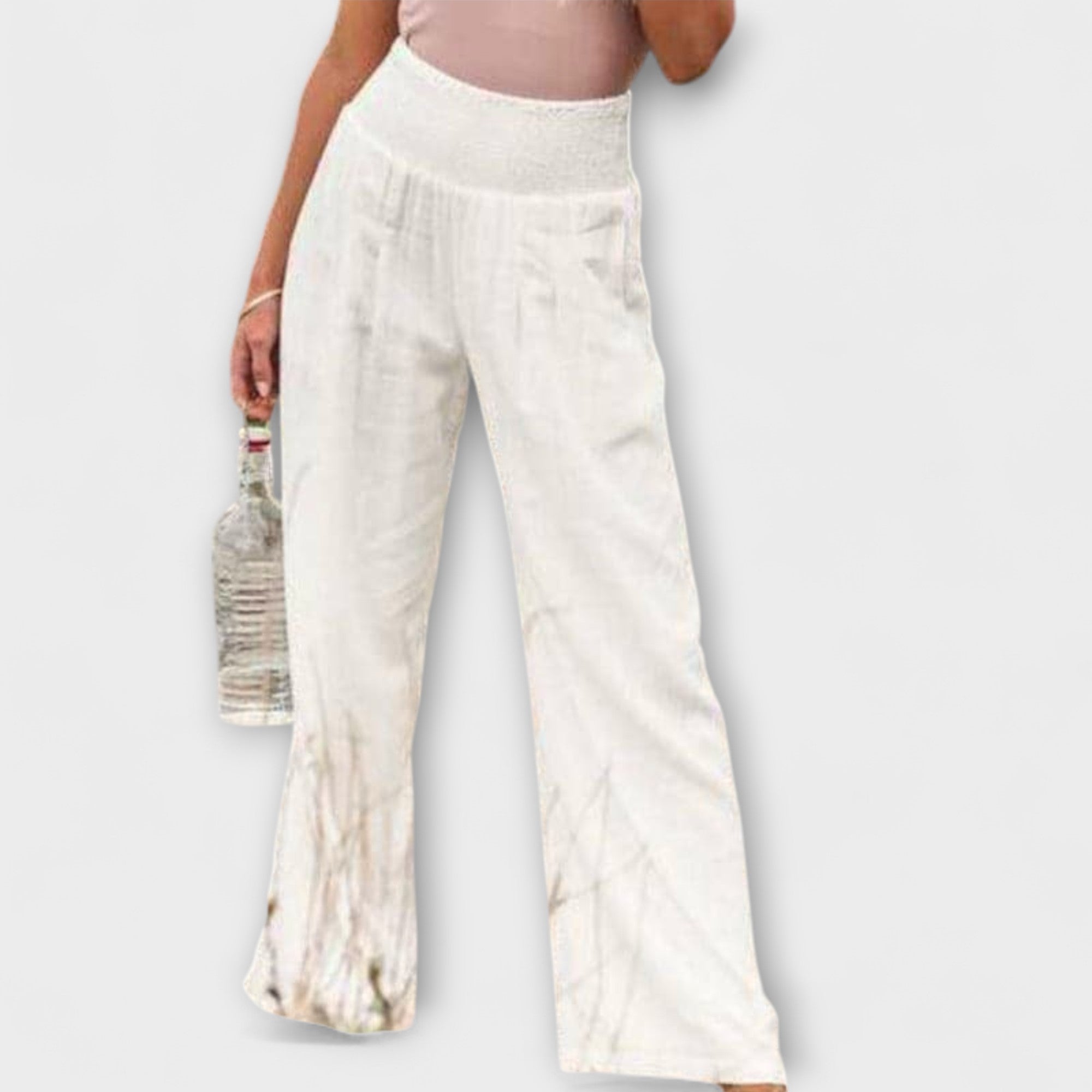 Women's Pants Wide Leg Mid-Rise Relaxed Fit for Casual and Dressy Occasions 4