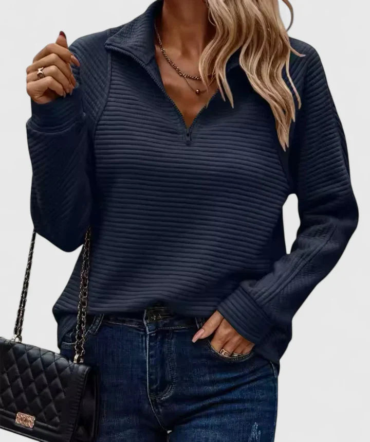 Women's Sweater Cotton Elegant Design Tailored Fit Casual Formal 1