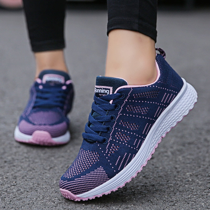 Women's Walking Shoes Mesh Knit Lightweight Arch Support for Comfort and Stability 10