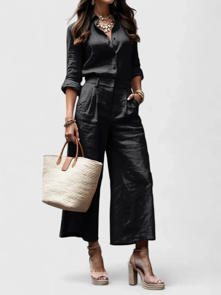 Zara | Women's Loungewear Two-Piece Set in Soft Fabric 1