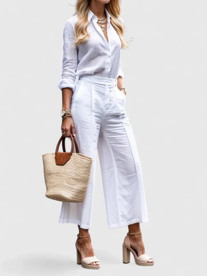 Zara | Women's Loungewear Two-Piece Set in Soft Fabric 3