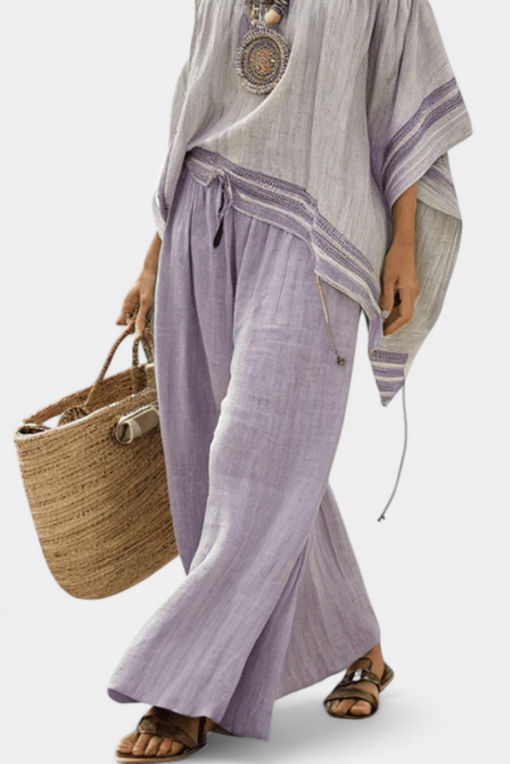Zara | Women's Loungewear Two Piece Off-Shoulder Set 2