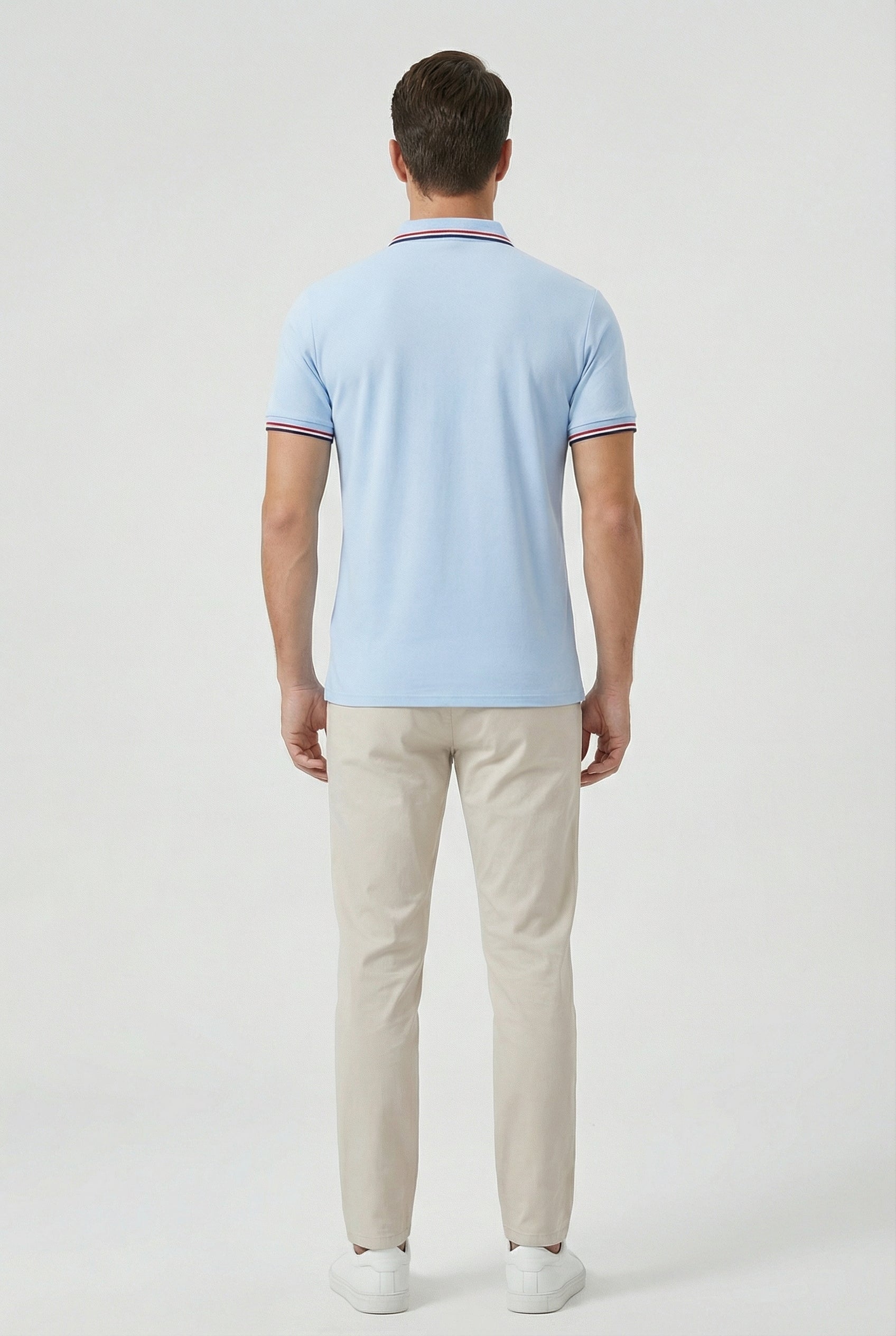 Men's Polo Shirt Quick-Drying Cotton Short Sleeve Casual Active Wear