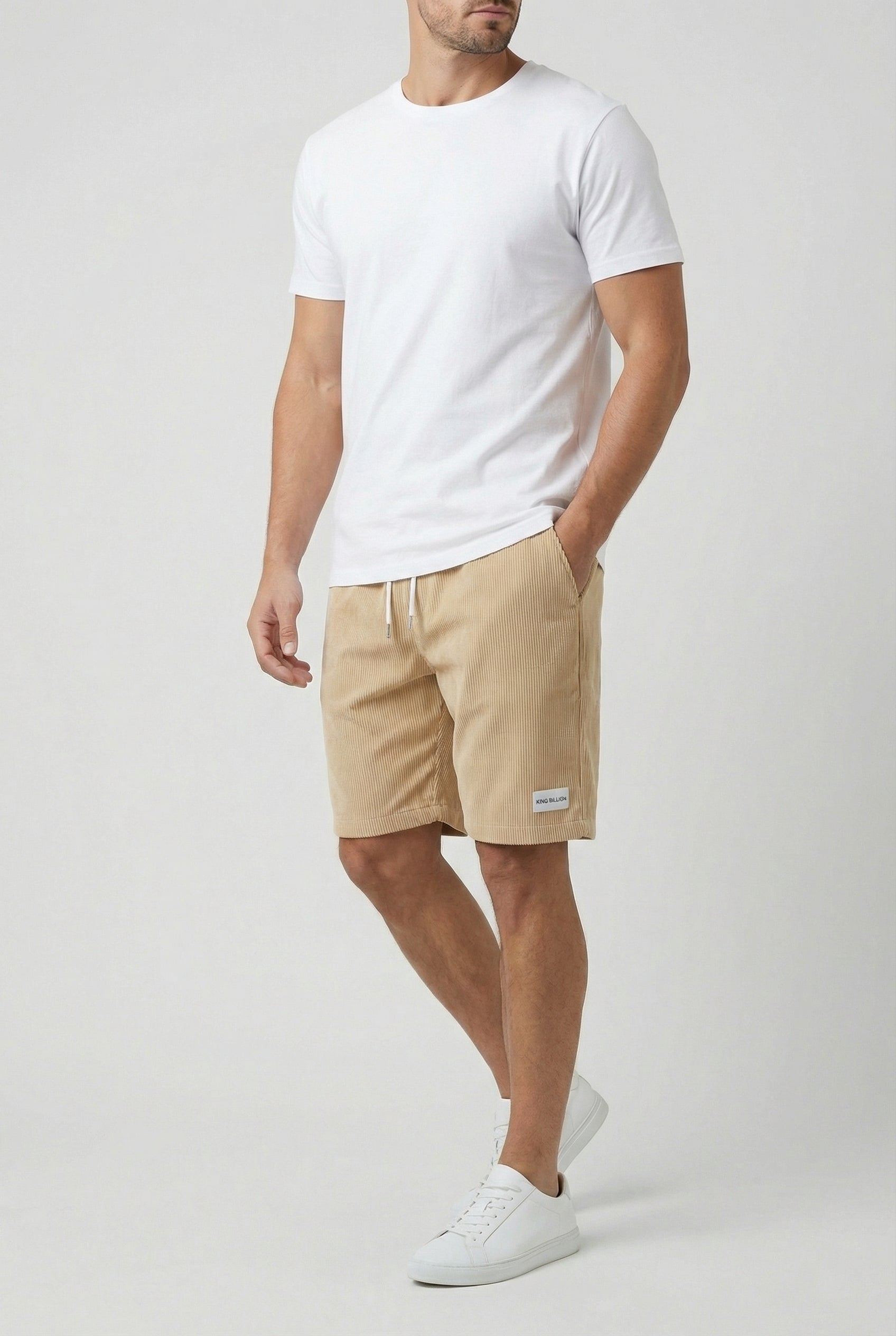 Men's Shorts Breathable Fabric Loose Fit Casual Style Versatile Design