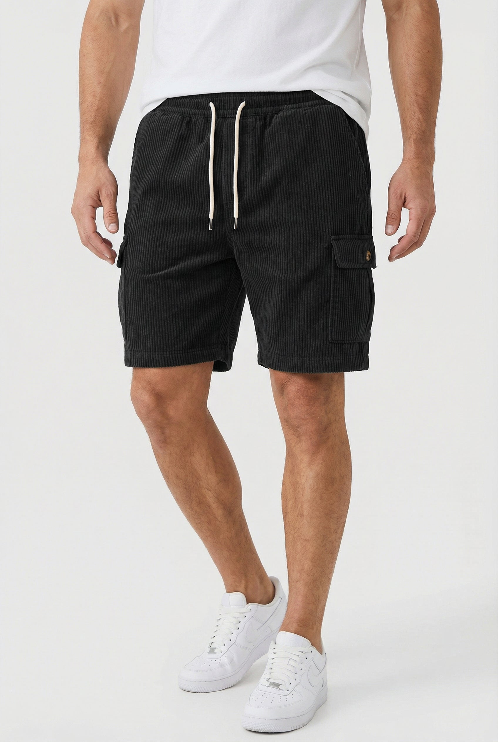 Men's Shorts Casual With Tooling Detailing