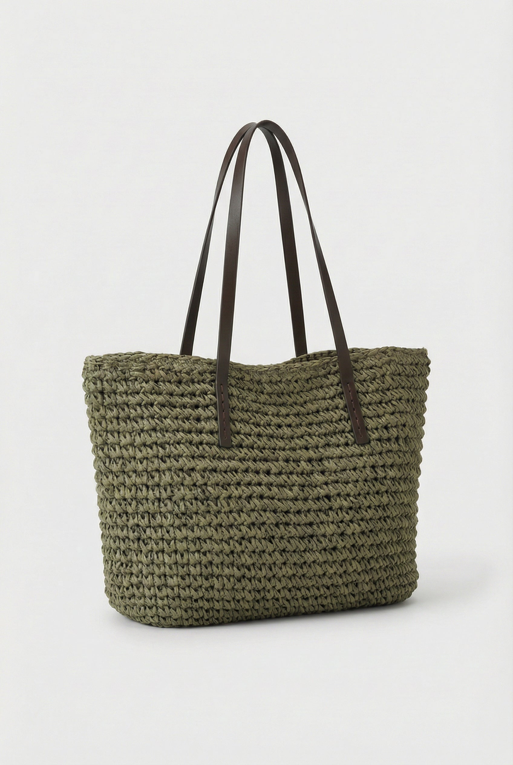 Women Tote Bag Woven Fabric Lightweight Spacious Eco-Friendly Design for Beach or Daily Use