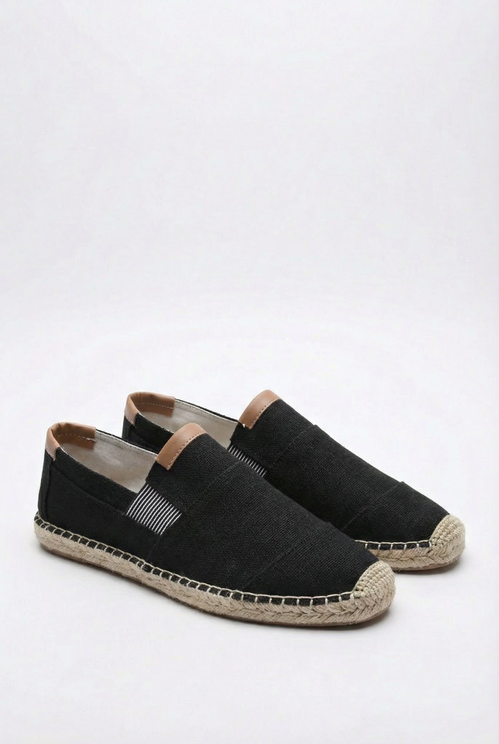 Men's Espadrilles Jute Sole Comfortable Non-Slip Casual Footwear