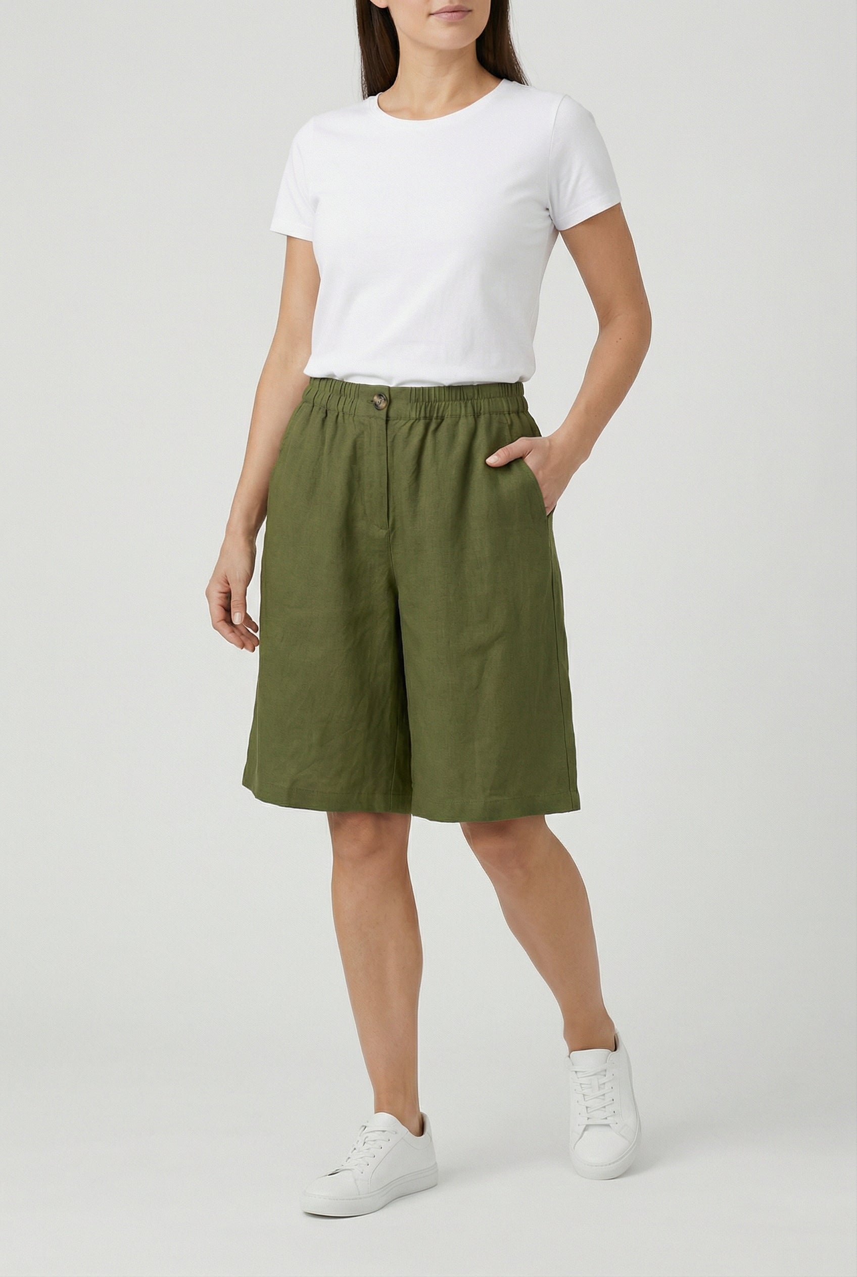 Women's Comfort Shorts Cotton Relaxed Fit Breathable Design