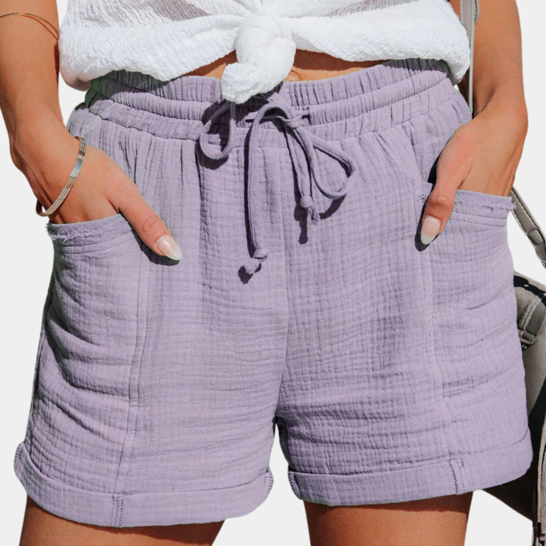 Women's Shorts High Waist Casual