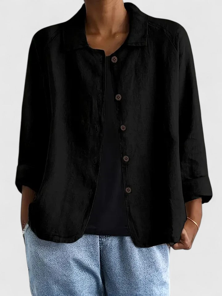 Women's Cotton Lightweight Top Short Sleeve Casual