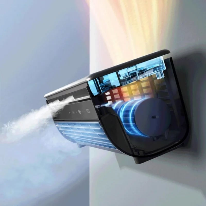 Wireless Rechargeable Air Conditioner - Portable Cooling Unit for Home