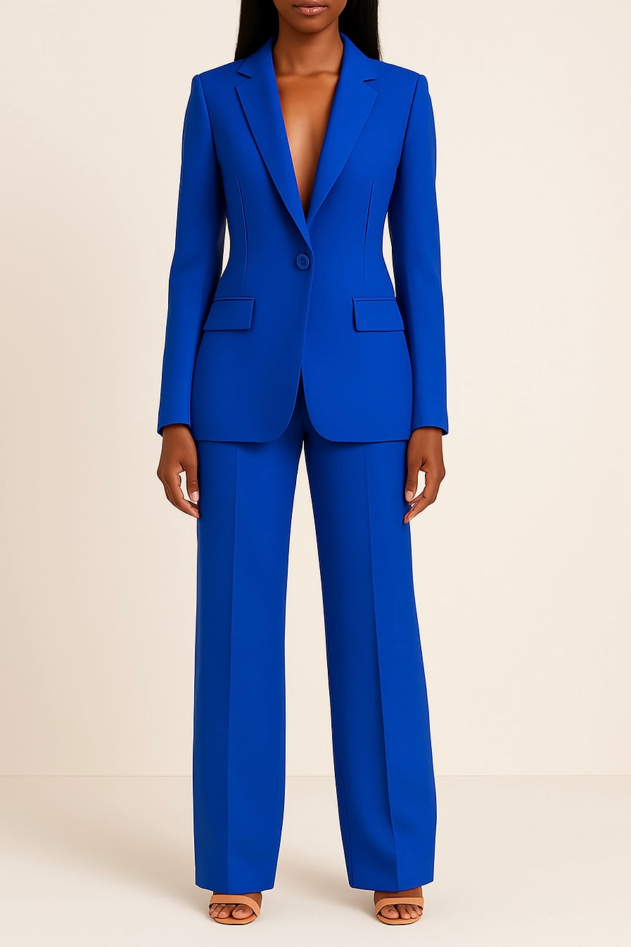 Women's Longline Blazer Trouser Set | Tailored Fit