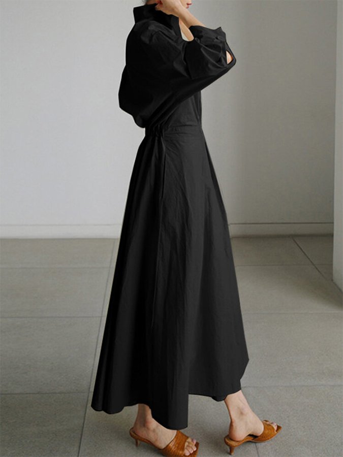 Women's Long Dress V-Neck Sleeveless Maxi Elegant Evening Wear