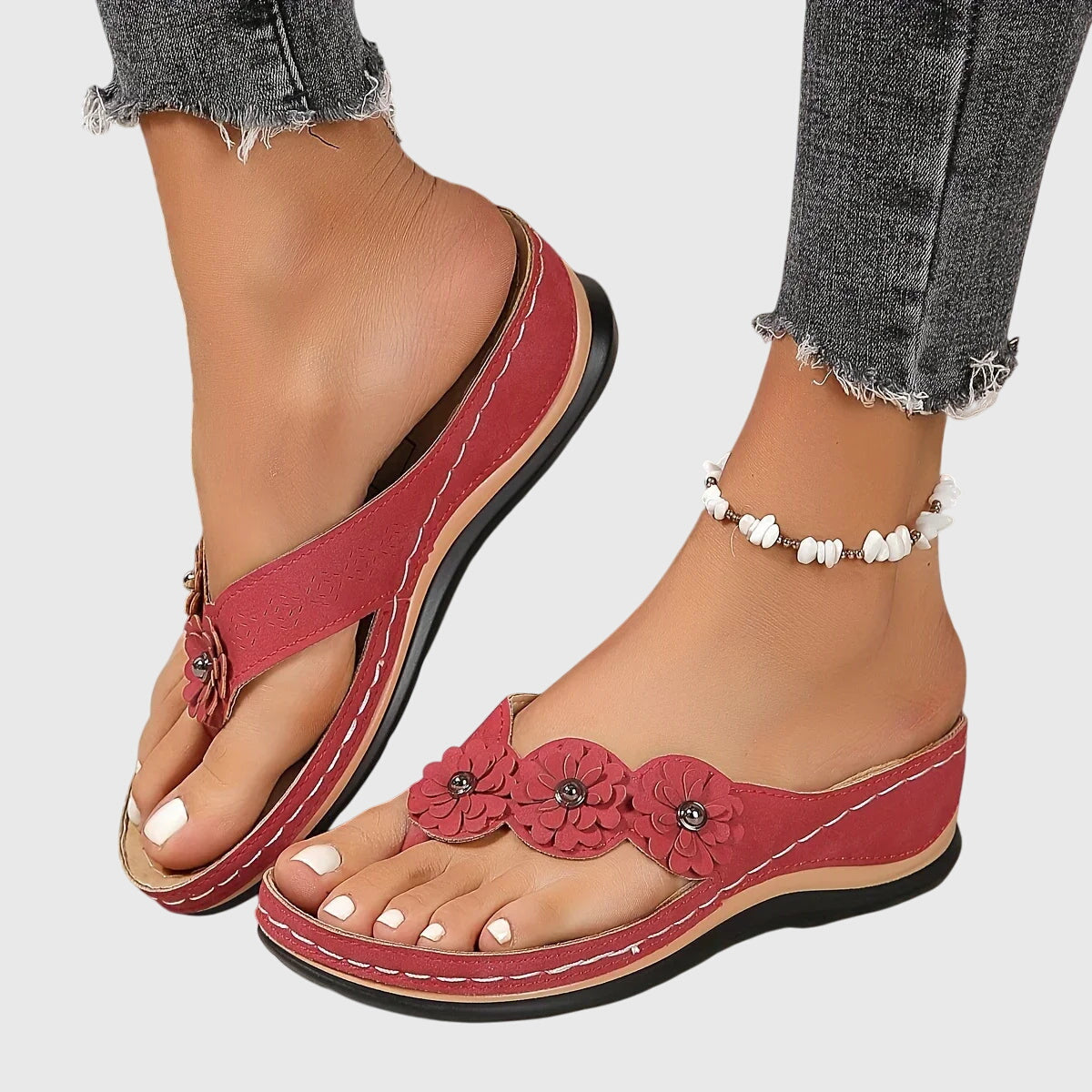 Alexis | Women's Orthopedic Flip Flops with Arch Support 2
