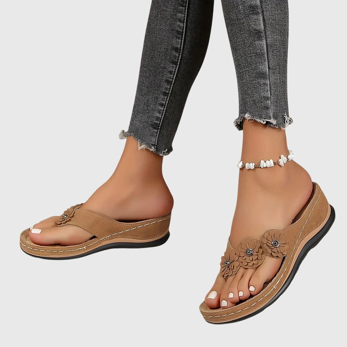 Alexis | Women's Orthopedic Flip Flops with Arch Support 6